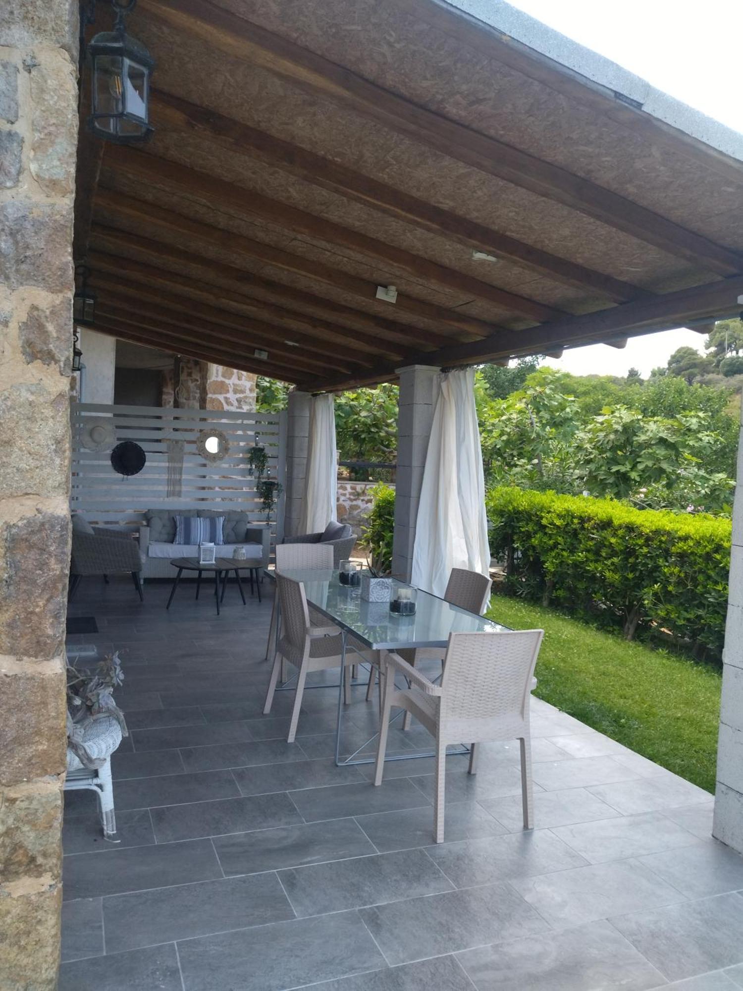 Villa Stonehouse & Casa Al Sole E Al Mare Nea Roda Esterno foto